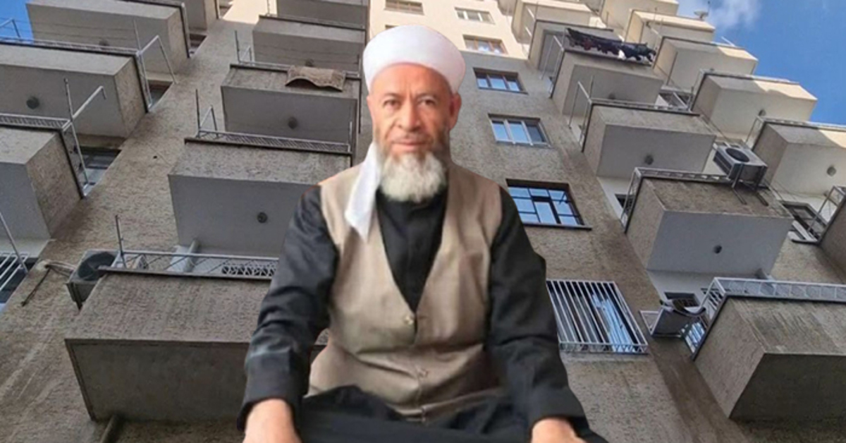 Emekli vaiz hava almak için açtığı pencereden düştü