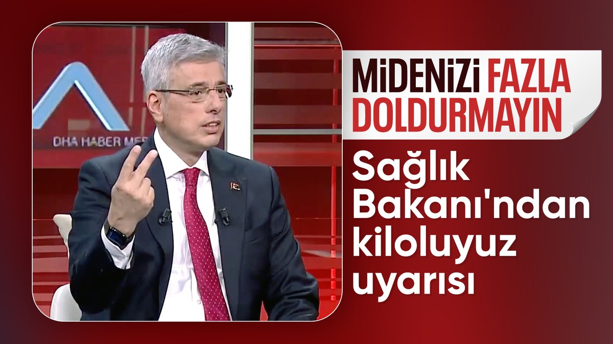 Kemal Memişoğlu: Türk toplumunun yüzde 60’ı kilolu